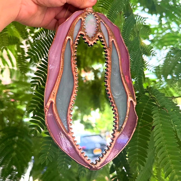 Yoni Mirror Suncatcher