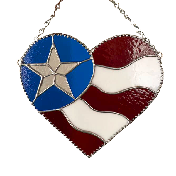 Flag Suncatcher