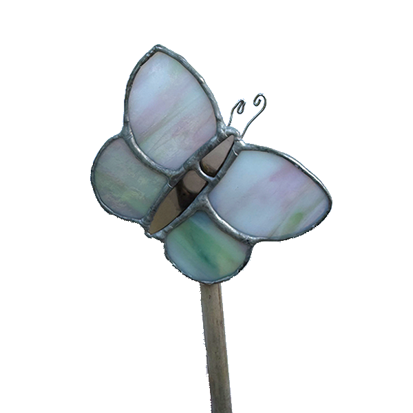 Iridescent Garden Stake