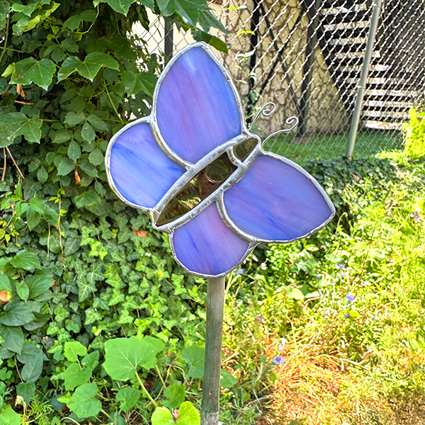 Purple Garden Stake